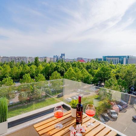 Union Plaza - Balcony Delight In City Center Букурещ Екстериор снимка
