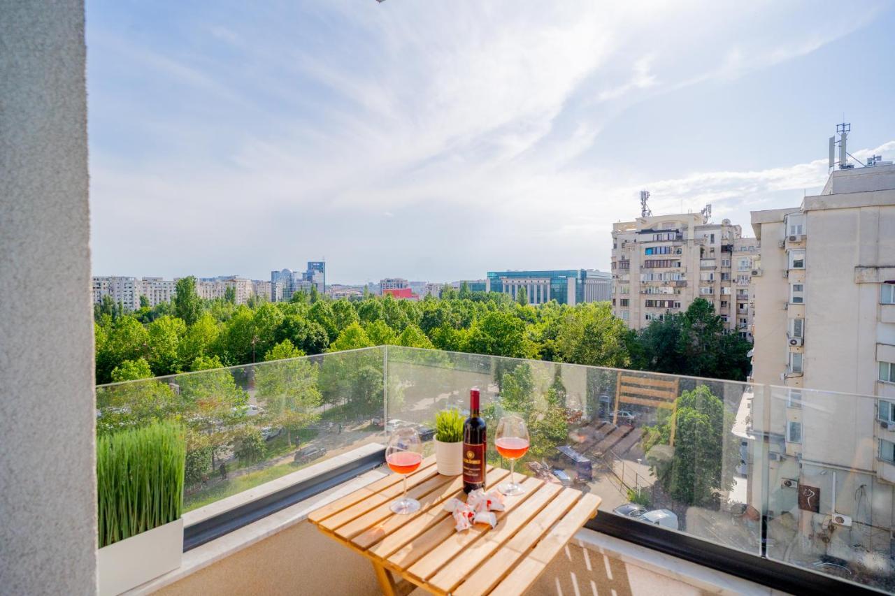 Union Plaza - Balcony Delight In City Center Букурещ Екстериор снимка