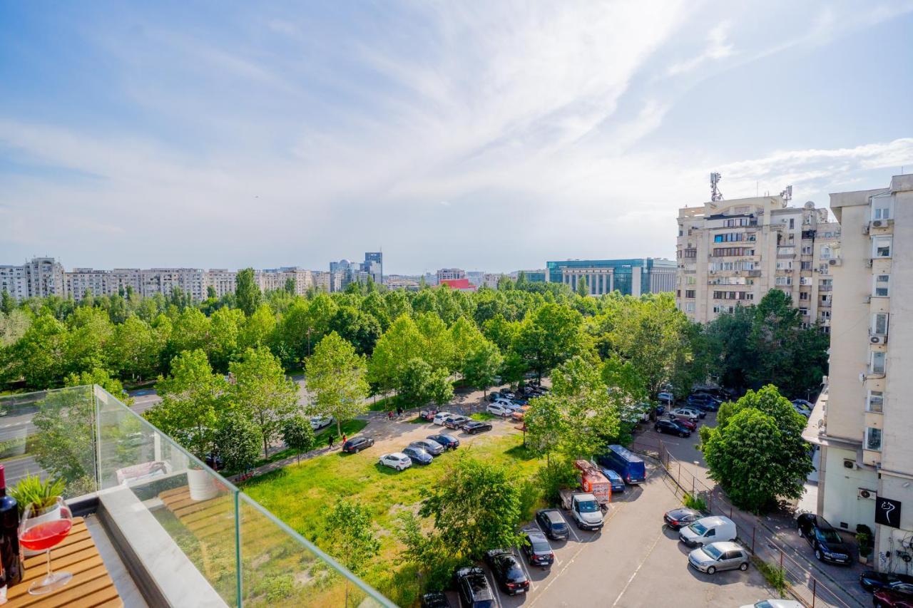 Union Plaza - Balcony Delight In City Center Букурещ Екстериор снимка