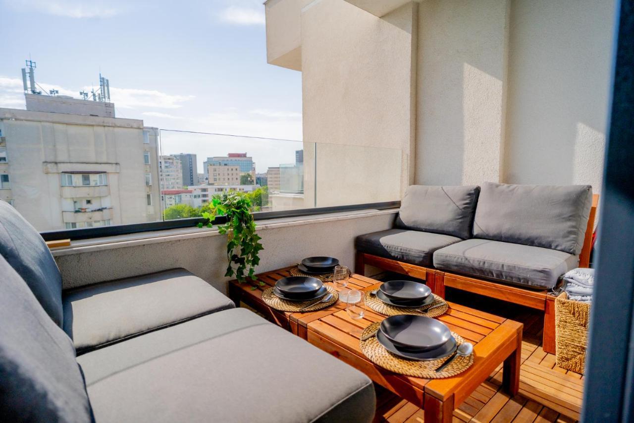 Union Plaza - Balcony Delight In City Center Букурещ Екстериор снимка