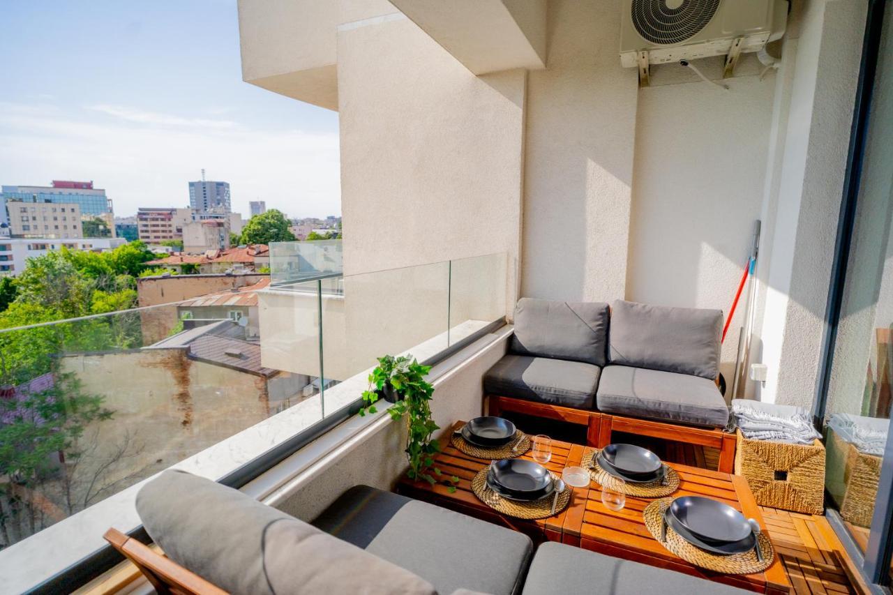 Union Plaza - Balcony Delight In City Center Букурещ Екстериор снимка